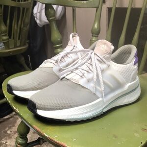 adidas Athletic Shoes - Gray and White